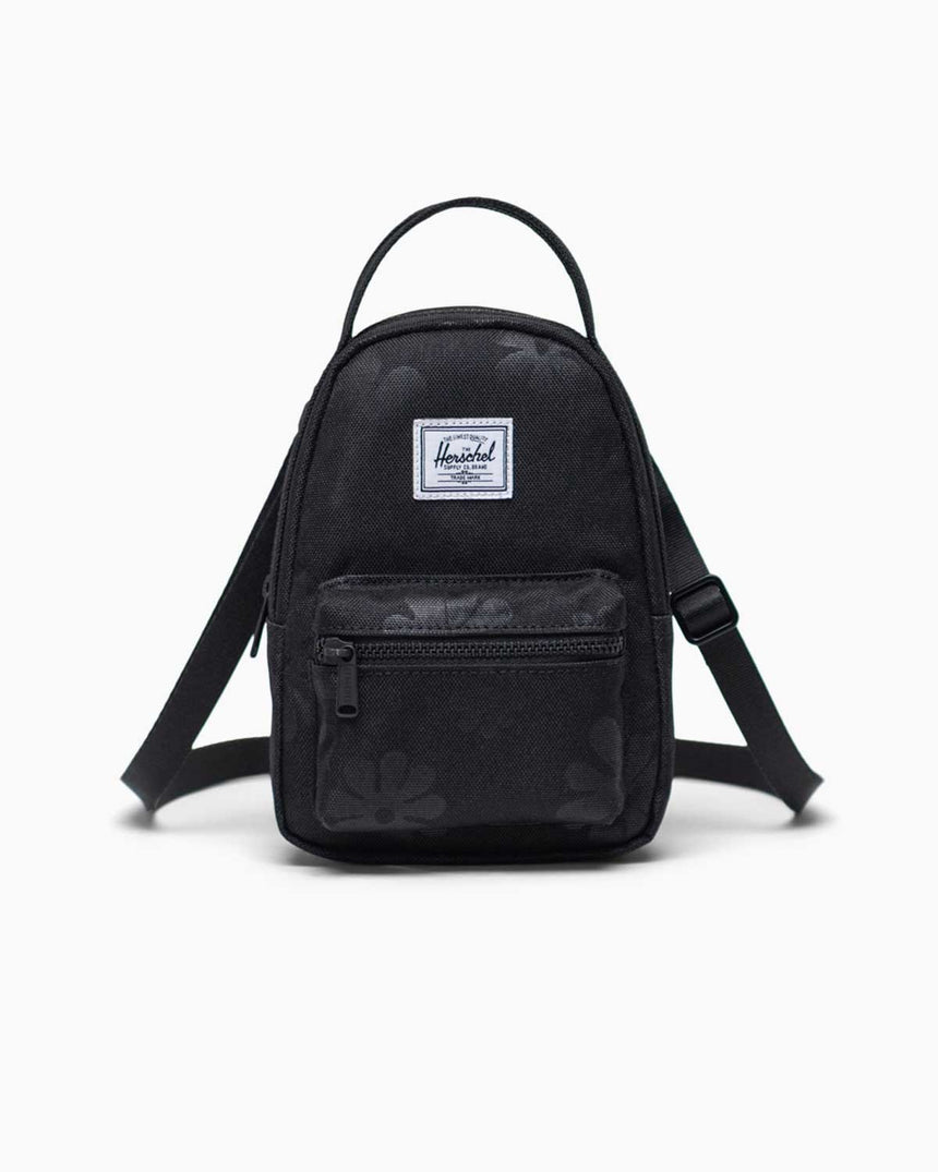 Herschel Nova Crossbody Çapraz Askılı Çanta Black Floral Sun