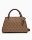 Guess Noelle Girlfriend Aksesuar Detaylı El Çantası Latte Logo / Brown