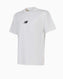 New Balance Lifestyle Erkek Logolu Tshirt Beyaz