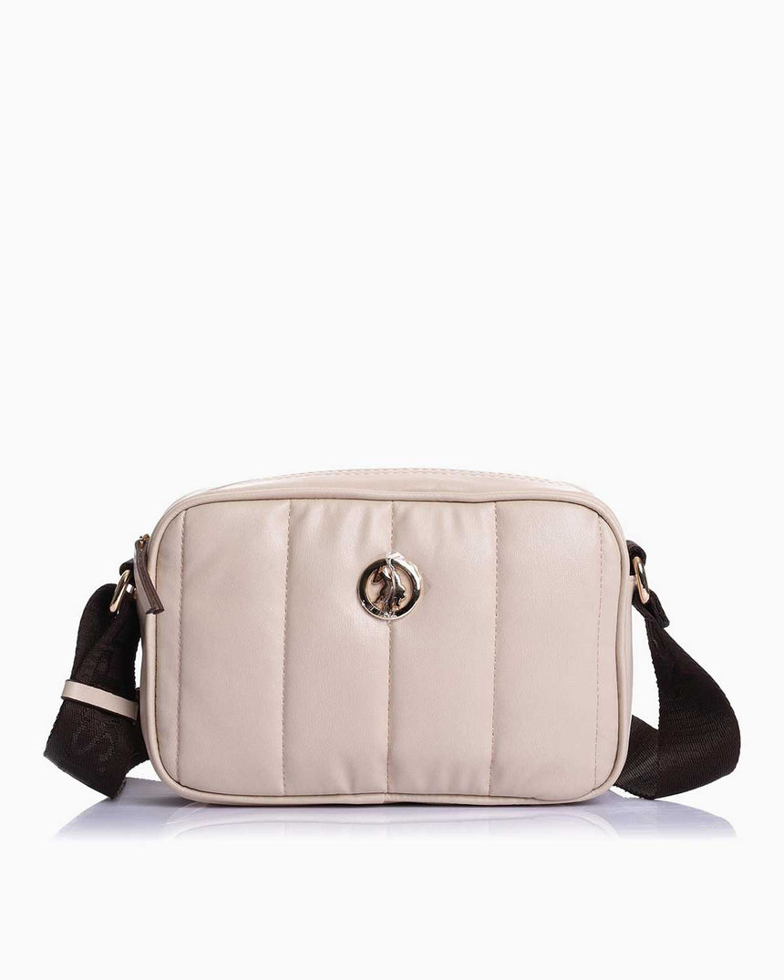 Us Polo Assn Çapraz Askılı Kadın Çantası Pudra