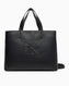 Calvin Klein Kabartmalı Mini Tote Kadın El Çantası Na Black