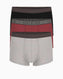 Guess Joe Erkek 3lü Boxer Paketi Black Red Grey Combo