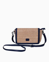 Gap Hasır Kumaş Çapraz Askılı Çanta Hasır - Lacivert