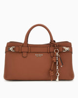 Guess Chardon Gregoria Satchel Kadın El Çantası Cognac