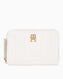 Tommy Hilfiger Feminine Fermuarlı Kadın Cüzdan Ivory Petal