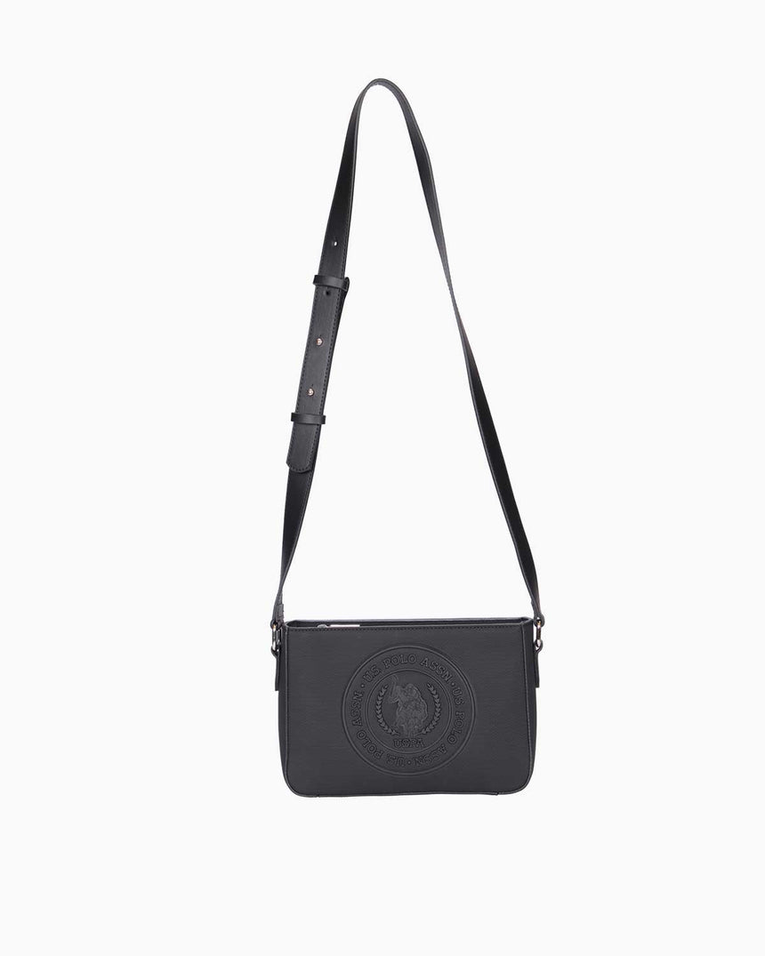 Us Polo Assn Ayarlanabilir Çapraz Askılı Çanta Siyah