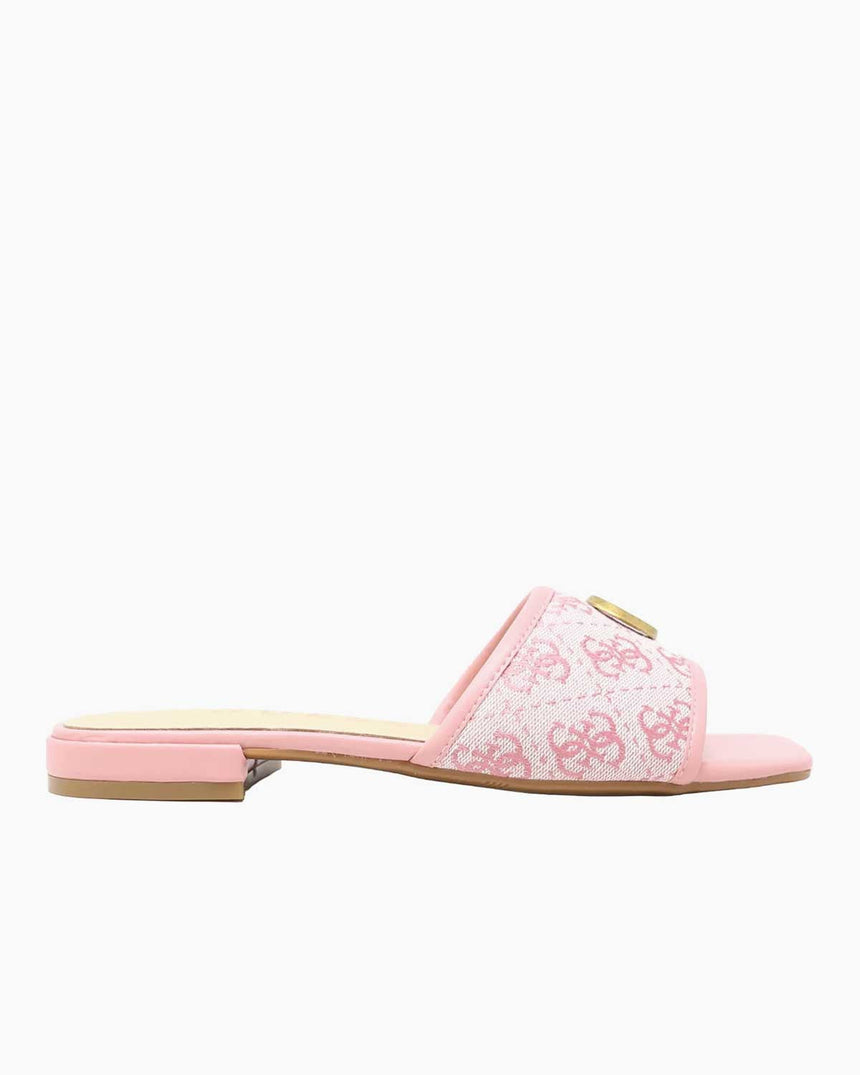 Guess Taskp Dress Shoes Monogram Terlik Pink
