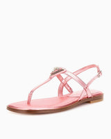 Guess Rainey4 Logolu Parmak Arası Sandalet Pink