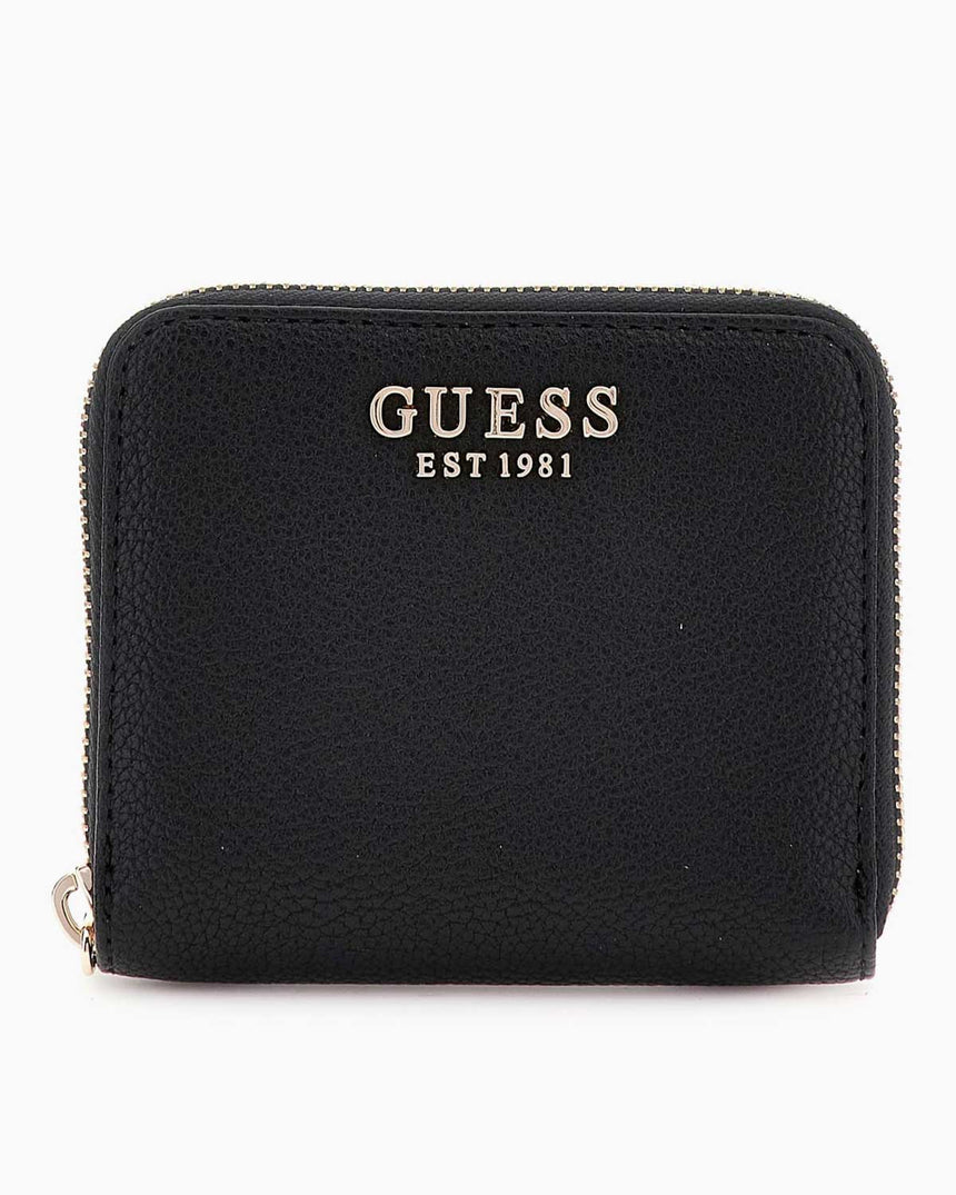 Guess Laurel II Küçük Boy Fermuarlı Kadın Cüzdan Black