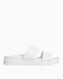 Calvin Klein Flat Slide Epi Mono Kadın Terlik White Monogram