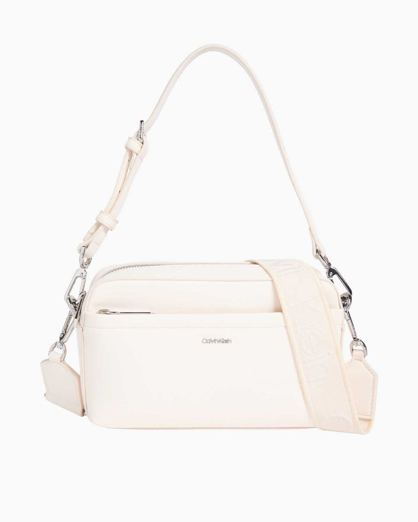Calvin Klein Must Convertible Camera Bag Chalk