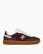 Tommy Hilfiger Heritage Logolu Sneaker Burgundy Velvet/Ecru