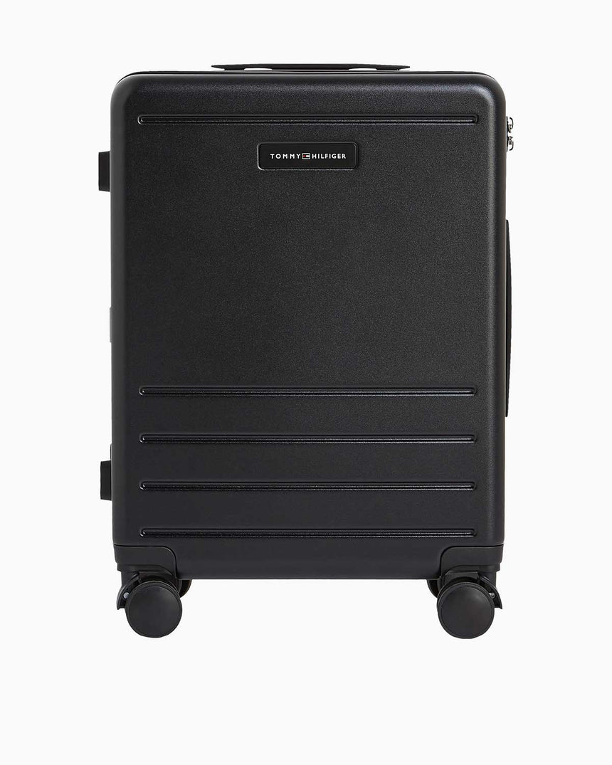 Tommy Hilfiger Suitcase Carry On Kabin Boy Valiz Black