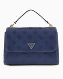 Guess Tisha Kadın Omuz Çantası Midnight Logo