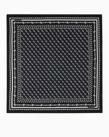 Guess Foulard Logolu Eşarp Black