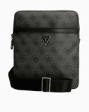 Guess Torino Monogram Logolu Çapraz Askılı Çanta Black