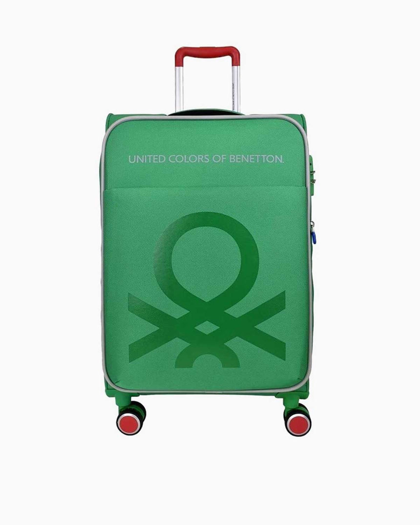 Benetton Orta Boy 60 Cm Valiz Yeşil