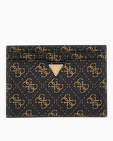 Guess Card Holder Logo Cüzdan Brown Logo