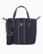 Tommy Hilfiger Poppy Small Tote Corp El Çantası Space Blue Corp