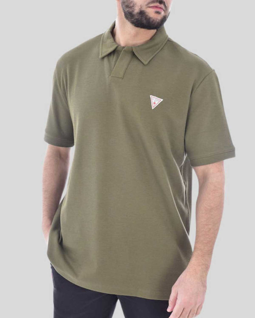 Guess Design Mesh Polo Yaka Tshirt