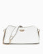 Guess Betula Zincir Detaylı Parlak Omuz Çantası White