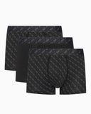 Guess Access Erkek 3lü Boxer Paketi 4G BLACK PRINT