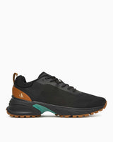 Calvin Klein Tokyo Örgü Detaylı Erkek Koşucu Sneaker Ck Black/Grain Brown/Wild Green