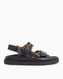 Tommy Hilfiger Hardware Sporty Kadın Deri Sandalet Black