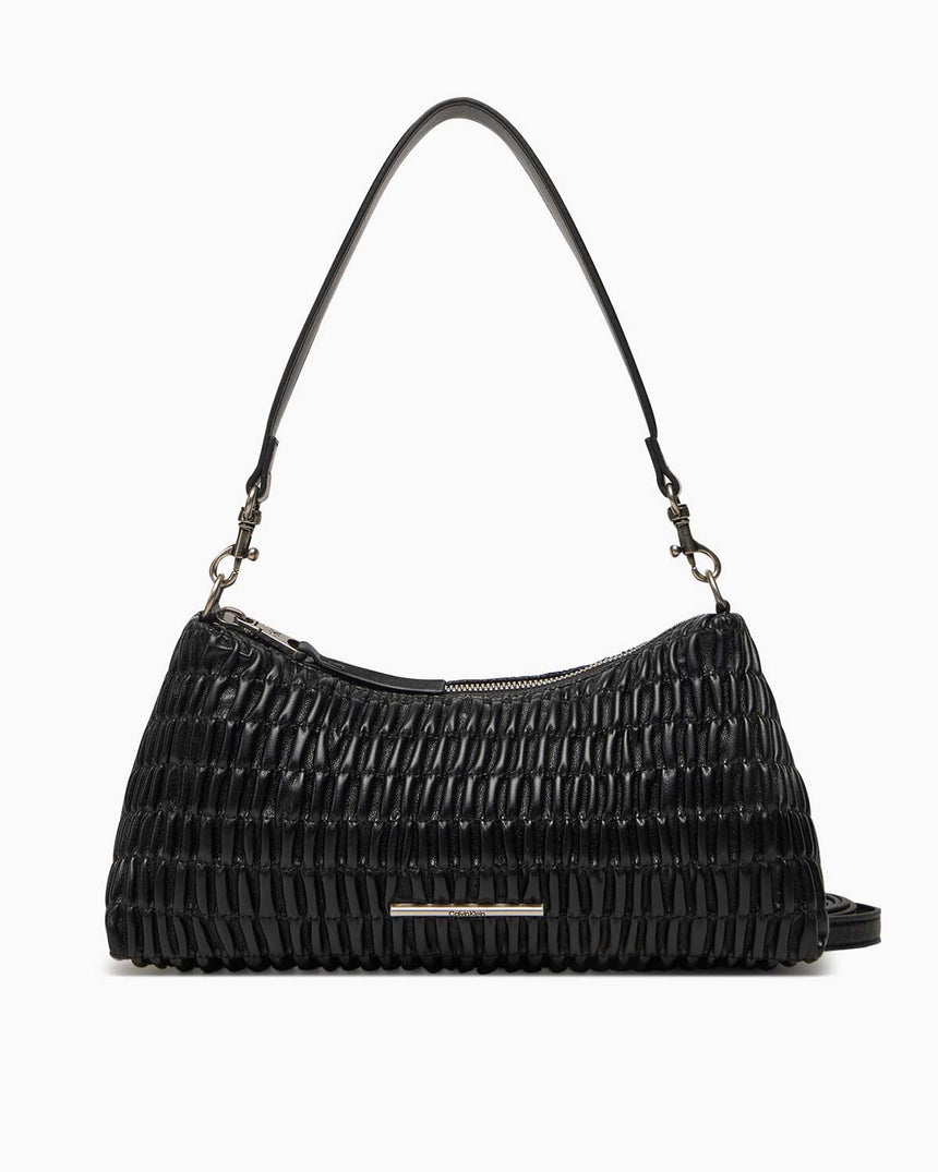 Calvin Klein Kırık Desenli Kadın Omuz Çantası Na Black