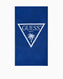 Guess Jacq Palm Triangle Plaj Havlusu Florescent Blue