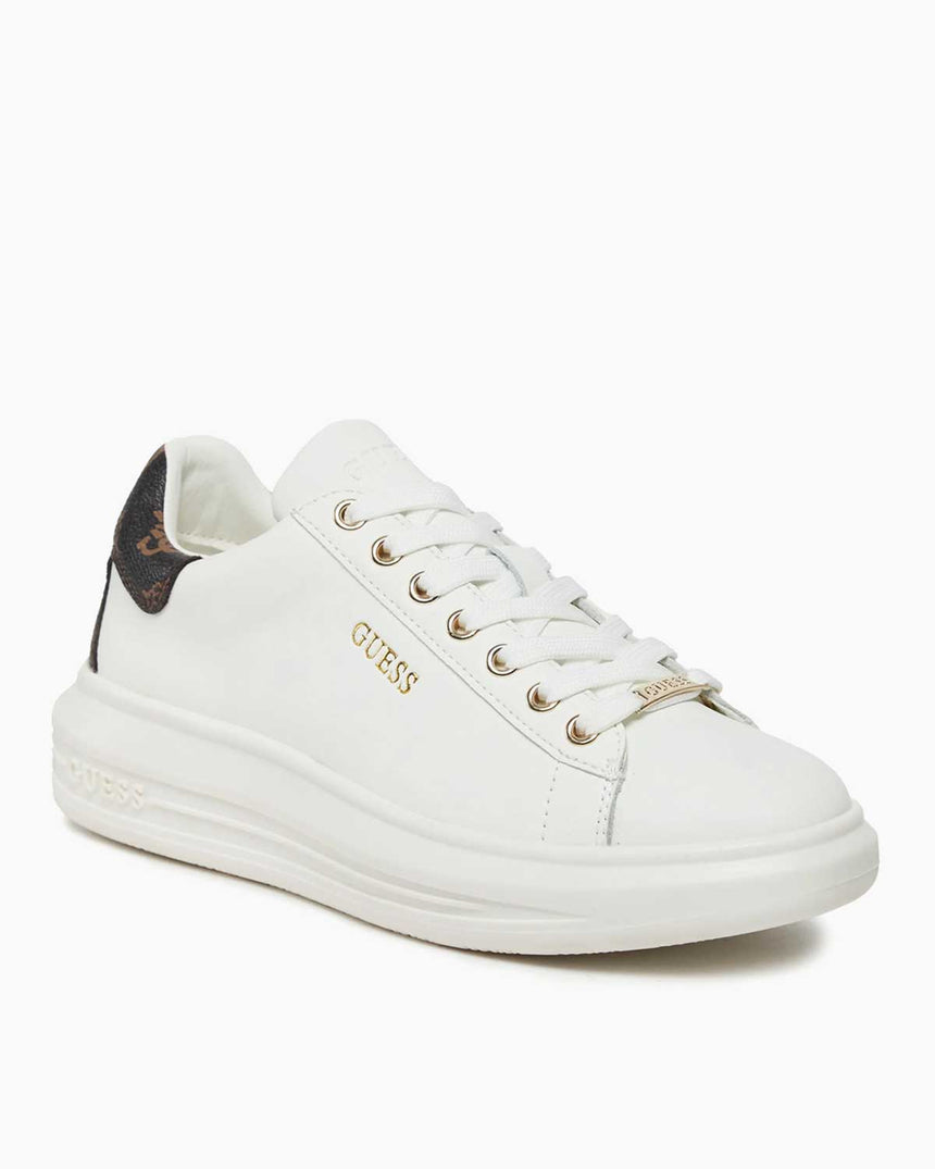 Guess Cupsole Low Sneaker White / Brown
