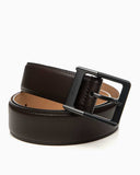 Calvin Klein Klasik Tokalı 38mm Erkek Kemer Delicioso/Black & Matte Gunmetal