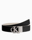 Calvin Klein Mono Logolu Kemer Crockery/Black