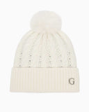 Guess Knittedd Kadın Bere White