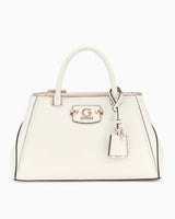 Guess Anadela Aksesuar Detaylı El Çantası Off White