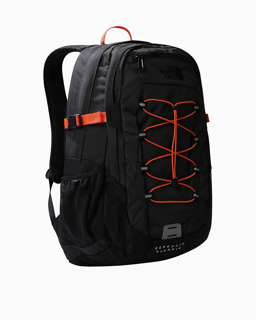 The North Face Borealis Classic Sırt Çantası Asphalt Grey / Retro Orange