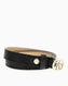 Guess Noelle Monogram Belts Kemer Coal Logo