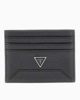 Guess Barcellona Torino Erkek Deri Kartlık Black