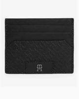 Tommy Hilfiger Monogram Folded Cardholder Kartlık Black