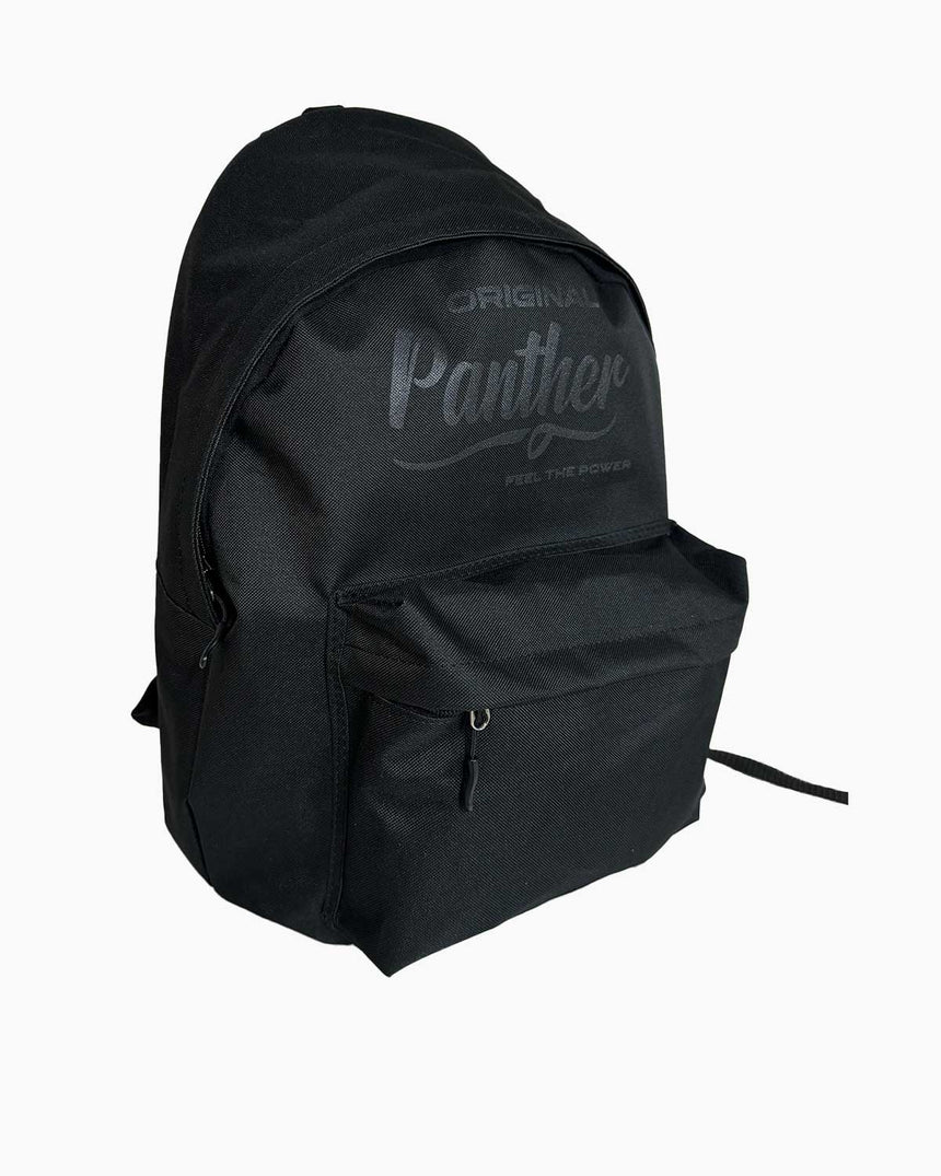 Panther Unisex Çocuk Siyah Sırt Çantası Siyah