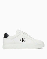 Calvin Klein Rome Klasik Çubuk Taban Kadın Mono Logo Kadın Sneaker Bright White/Black
