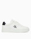 Calvin Klein Rome Klasik Çubuk Taban Kadın Mono Logo Kadın Sneaker Bright White/Black