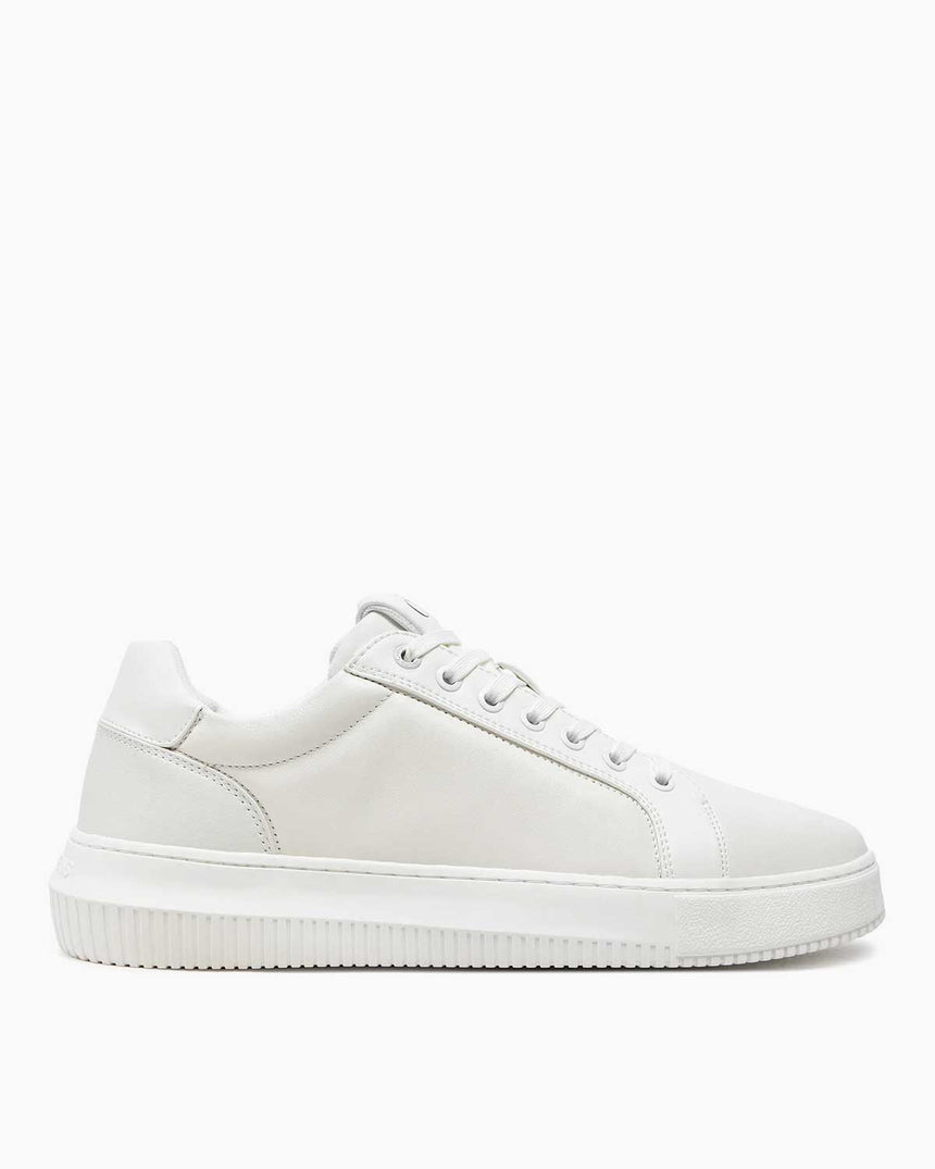 Calvin Klein Jeans Chunky Cupsole Clean Low Top Sneaker Triple Bright White