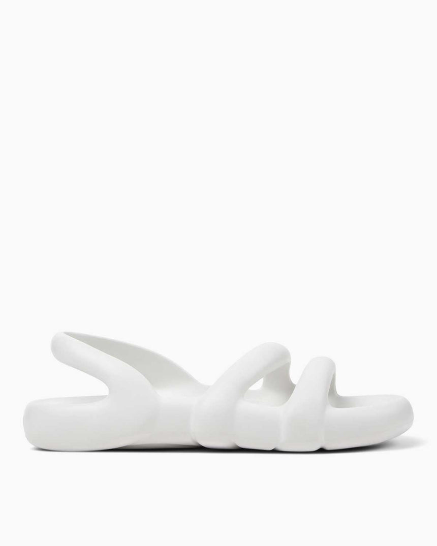 Camper Kobarah Flat Sandalet Beyaz