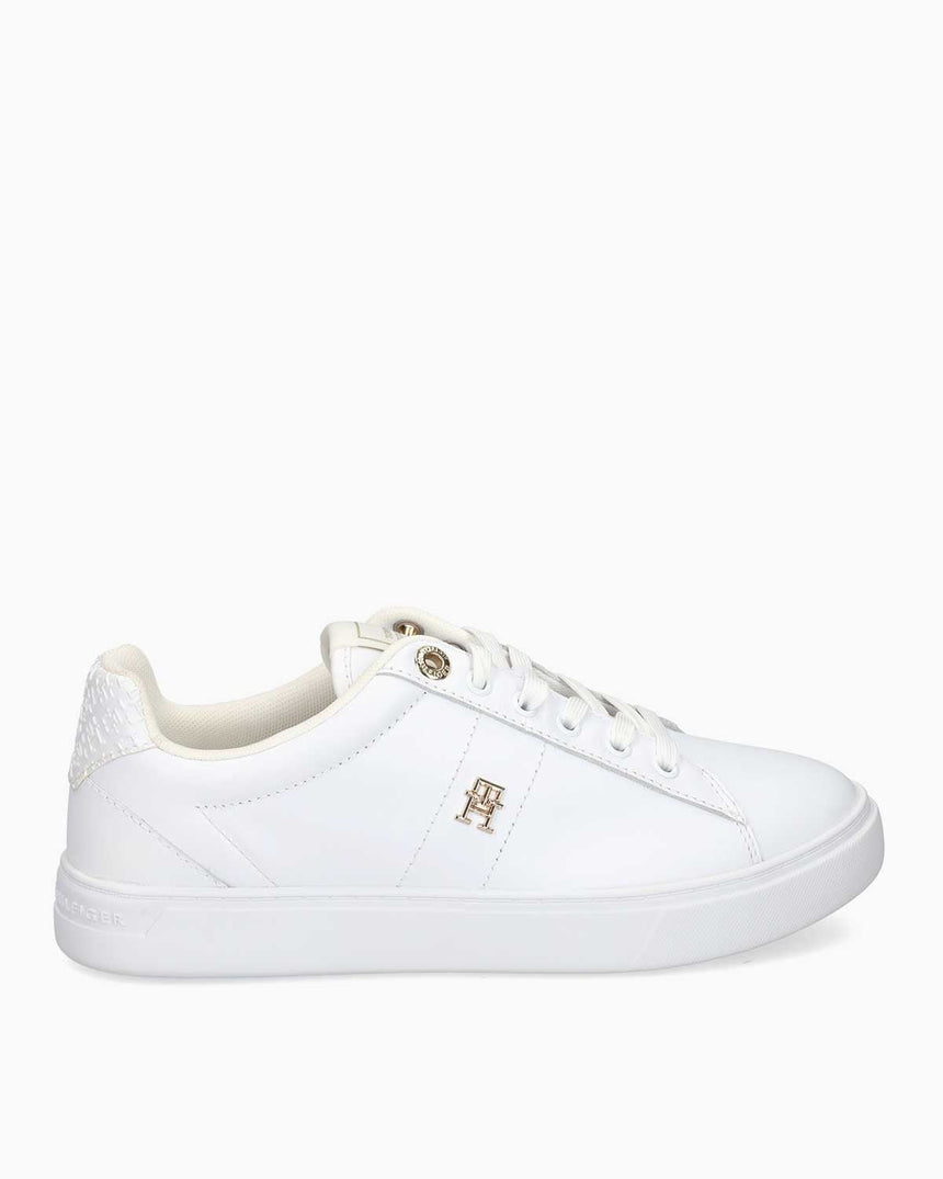 Tommy Hilfiger Elevated Essent Monogram Kadın Sneaker White