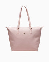 Tommy Hilfiger Poppy Canvas Tote Omuz Çantası Pink