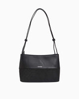 Calvin Klein Mix Media Convertible Bag Mono Omuz Çantası CK Black