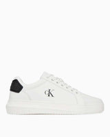 Calvin Klein Malmo Yama Detaylı Topuk Erkek Sneaker Bright White/Black