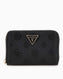 Guess Cresidia II Orta Boy Fermuarlı Kadın Cüzdan Black Logo