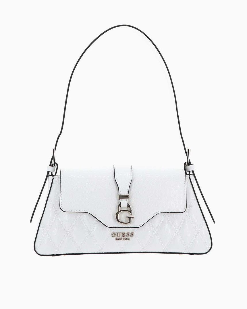 Guess Flap Shoulder Logolu Omuz Çantası